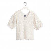 GANT EMBROIDERY ANGLAISE TOP