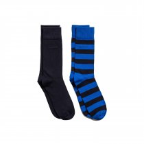 GANT Barstripe and Solid Socks 2-pack