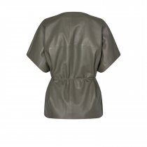 MOS MOSH Shirley Leather Blouse