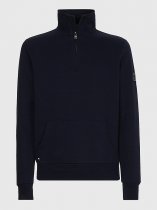 TOMMY HILFIGER RECYCLED COTTON ZIP