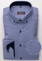 Eterna Men's Shirt Classic Not Iron collar Button down Long sleeve