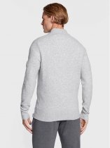 Calvin Klein Men's Sweater Lycra Blend Button Q Zip
