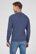 Gant Cotton Cable Crew Neck Sweater