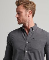 Superdry Studios Cotton Micro Check Shirt