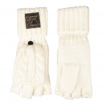 Superdry Tweed Cable Gloves