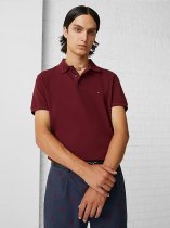 Tommy Hilfiger Monogram Placket Slim Polo Shirt