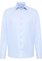 Eterna comfort fit textured cotton shirt 4136/X682 12