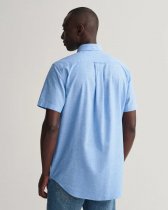 GANT regular fit cotton linen SS shirt