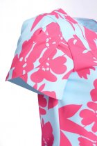 Kate COOPER Print dress wrap sleeve