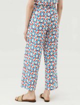 MARELLA RED - Demien Long print trousers