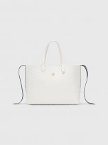 Tommy Hilfiger Monogram Iconic Embossed Tote