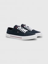 Tommy Hilfiger Corporate Detailing Canvas Trainers