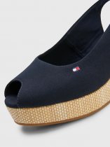 Tommy Hilfiger Iconic Elba Slingback Wedge Espadrille Sandals