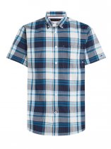 Tommy Hilfiger Air Cotton Bold Checkered Textured Shirt