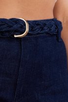 Tommy Hilfiger Denim Flare HW Belt Shorts