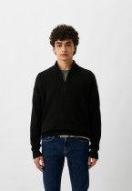 Calvin Klein Sweaters ENIGINERED RIB QUARTER ZIP