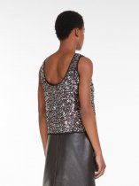 MAX MARA Top embroidered with sequins