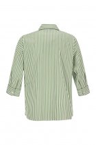 Max Mara Loose shirt in striped poplin
