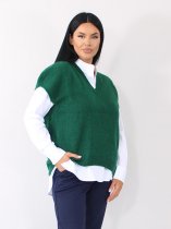 MILANO V-Neck Knitted Sweater Vest