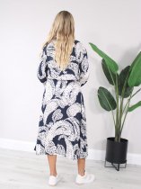 MILANO Dapple Print Midi Dress