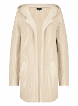 MONARI Knitted Coat with Hood