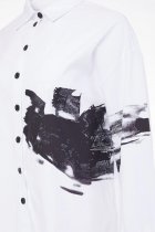 Naya Cotton shirt/ placement print