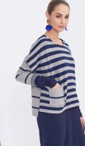 Naya Square stripe knit