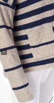 Naya Square stripe knit