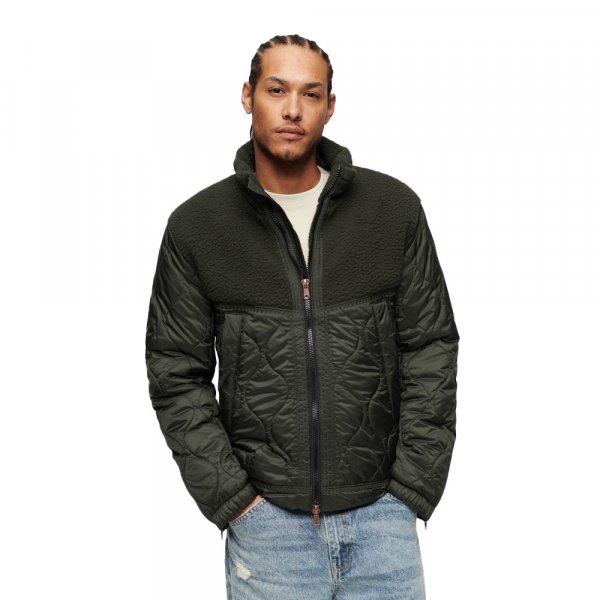 Superdry Sherpa Quilted Hybrid Jacket M5011723A