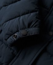 Superdry Fuji Hooded Longline Puffer Coat