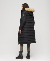 Superdry Fuji Hooded Longline Puffer Coat
