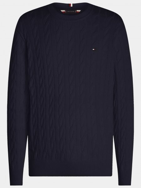 Tommy Hilfiger Classic Cable Knit Relaxed Fit Jumper