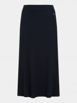 Tommy Hilfiger Micro Cable Knit Flare Skirt
