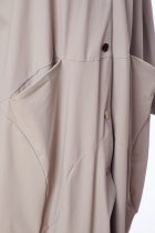 NAYA Hooded mac coat/tulip hemline