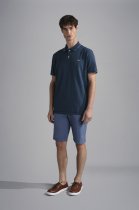 Paul & Shark MENS KNITTED POLOSHIRT C.W. COTTON