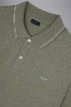 Paul & Shark MENS KNITTED POLOSHIRT C.W. COTTON