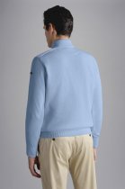 Paul & Shark COTTON SWEATER WITH ZIP