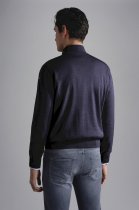 Paul & Shark MENS ZIPPED PULLOVER C.W. WOOL