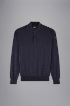 Paul & Shark MENS ZIPPED PULLOVER C.W. WOOL