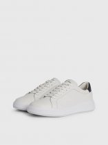 Calvin Klein LOW TOP LACE UP Leather Trainers