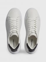 Calvin Klein LOW TOP LACE UP Leather Trainers