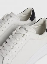 Calvin Klein LOW TOP LACE UP Leather Trainers