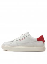 Calvin Klein LOW TOP LACE UP Leather Trainers