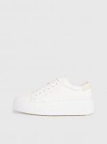 Calvin Klein FLATFORM CUPSOLE Leather Platform Trainers