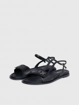 Calvin Klein FLAT Leather Sandals