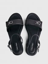 Calvin Klein FLAT Leather Sandals