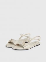 Calvin Klein FLAT Leather Sandals