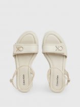 Calvin Klein FLAT Leather Sandals