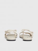 Calvin Klein FLAT Leather Sandals