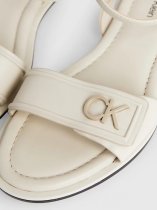 Calvin Klein FLAT Leather Sandals